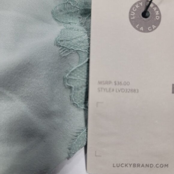 Lucky Brand Lace Trim Thongs Underwear  3-Pack - Picture 10 of 11